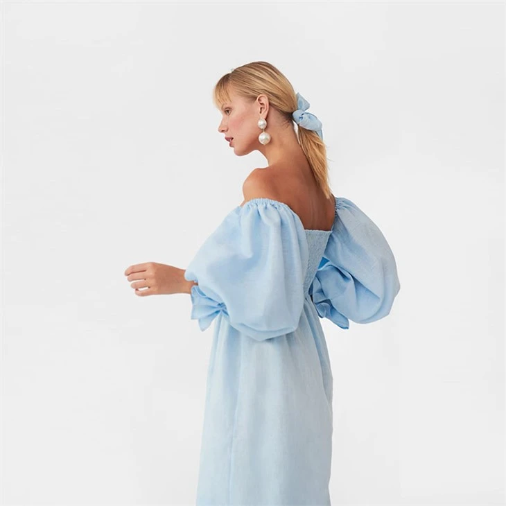 Women Linen Occasion Dresses Manufacture